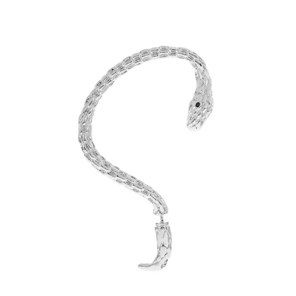 Snake Earhook Gothic Earring - Picture 7 of 7